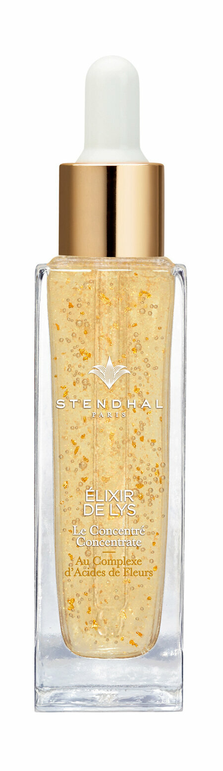 STENDHAL Elixir De Lys Сыворотка-концентрат для регенерации и сияния кожи с лепестками золота, 30 мл