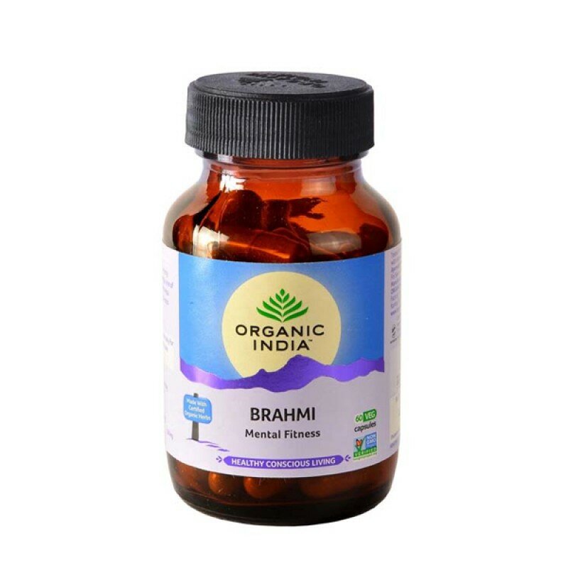 Брами Органик Индия (Brahmi Organic India) 60 капсул