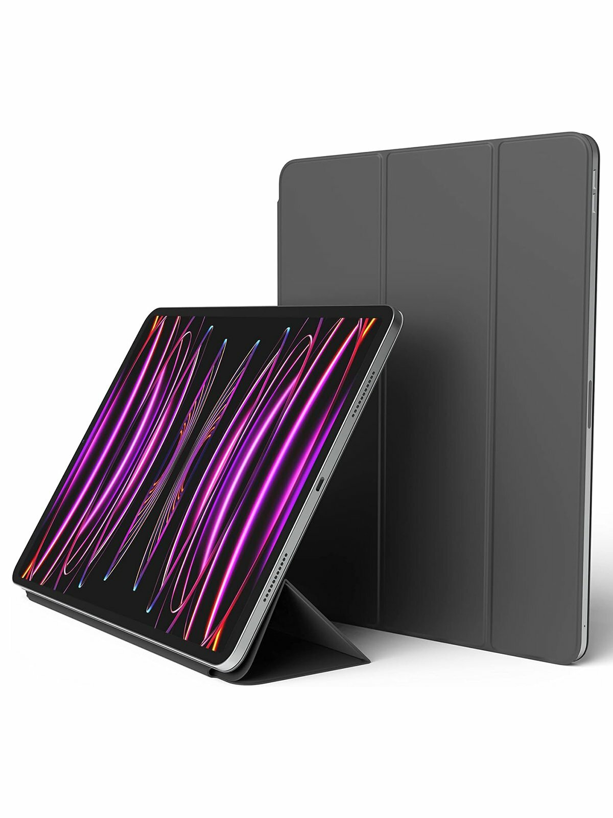 Чехол Elago Magnetic Folio для iPad Pro 12.9 (2020/21/22), тёмно-серый — фото 2