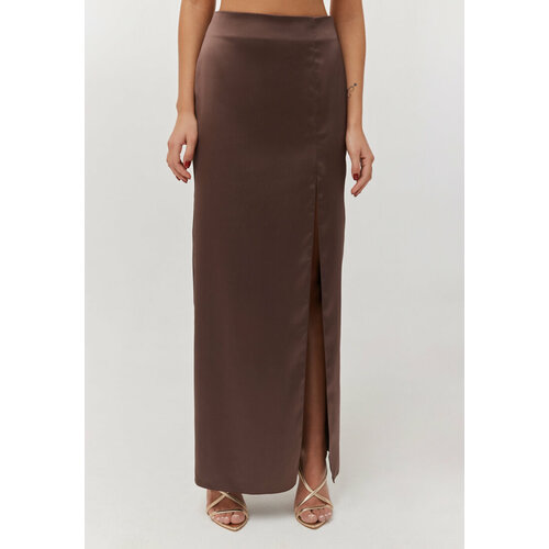 Юбка WOOLOOK, размер XS/S, коричневый