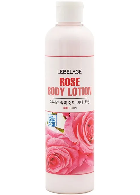 Лосьон для тела с экстрактом розы Lebelage Rose Body Lotion, 300 мл (СГ до 10.2024г.)