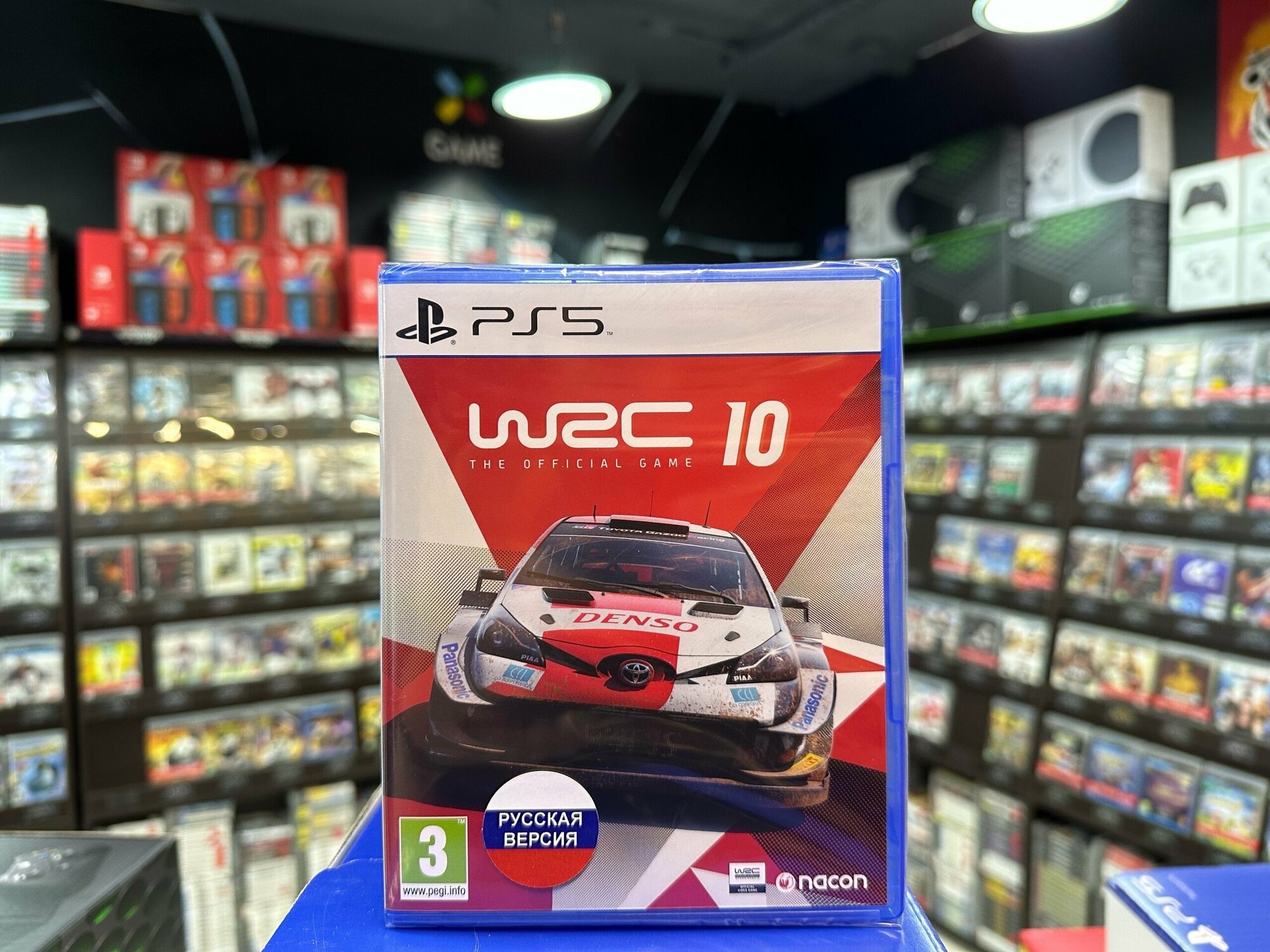 Игра WRC 10 FIA World Rally Championship PS5