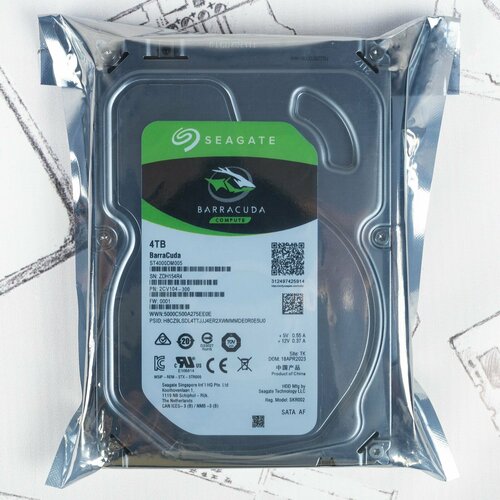 35 жесткий диск Seagate BarraCuda 4Tb 957500₽