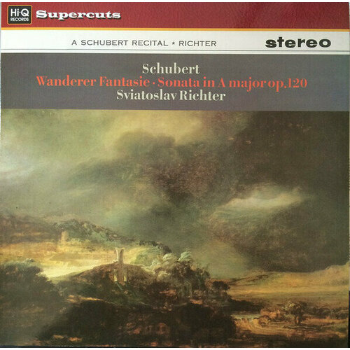 Виниловая пластинка Schubert: Klaviersonate D.664; Wanderer-Fantasie (180g). 1 LP