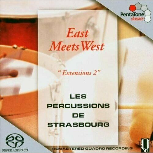 AUDIO CD East Meets West - Les Percussions de Strasbourg