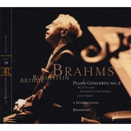 audio cd rubinstein collection vol 54 rubinstein arthur AUDIO CD Arthur Rubinstein: Brahms: Piano Concerto No. 2 / 2 Intermezzos / Rhapsody (Rubinstein Collection, Vol. 38). 1 CD