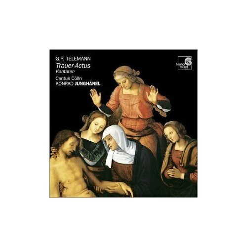 audio cd philippe jaroussky bach telemann sacred cantatas 1 cd AUDIO CD TELEMANN. Traueractus - Cantatas.