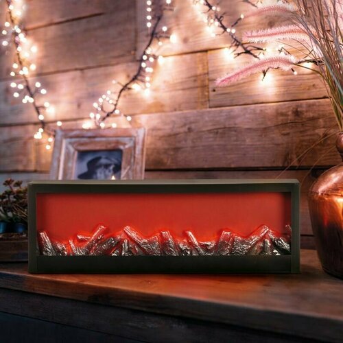 Камин Хайтек с эффектом живого огня USB