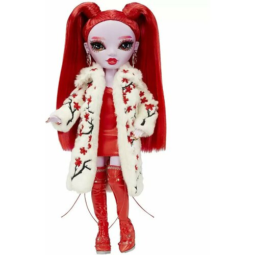 Кукла Rainbow High Shadow Рози Редвуд 28 см красная 42181 с аксессуарами
