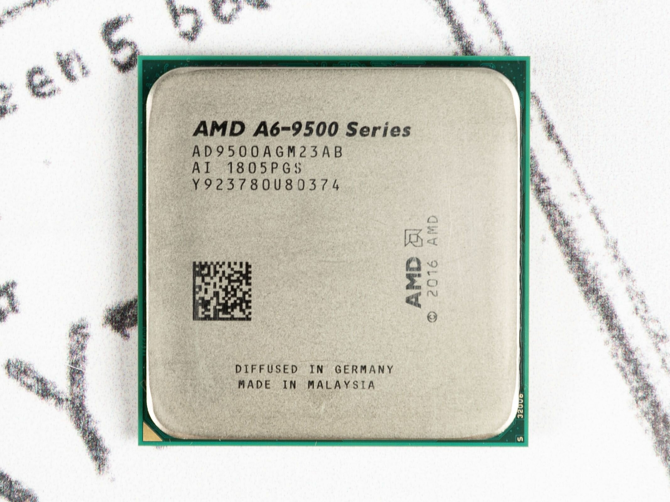 Процессор AMD A6 9500, SocketAM4 OEM [ad9500agm23ab] - фото №19