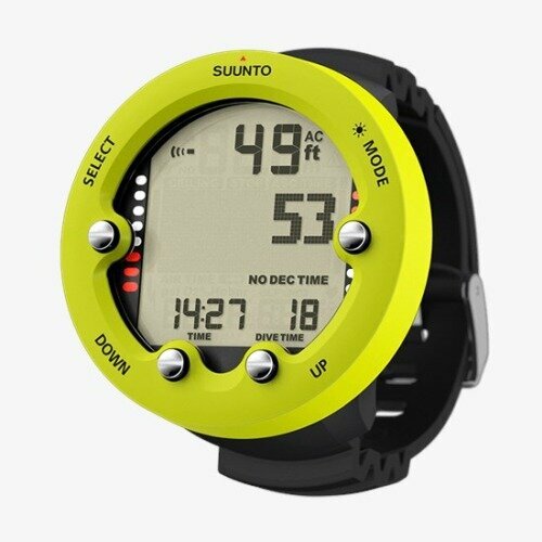 фото Suunto компьютер для погружений suunto zoop novo lime, зеленый