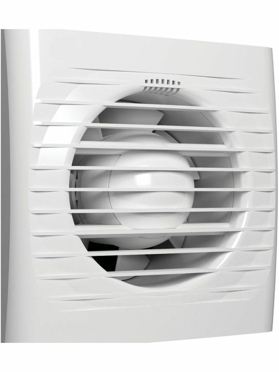 Вытяжной вентилятор с обратным клапаном Optima 4С для кухни, белый