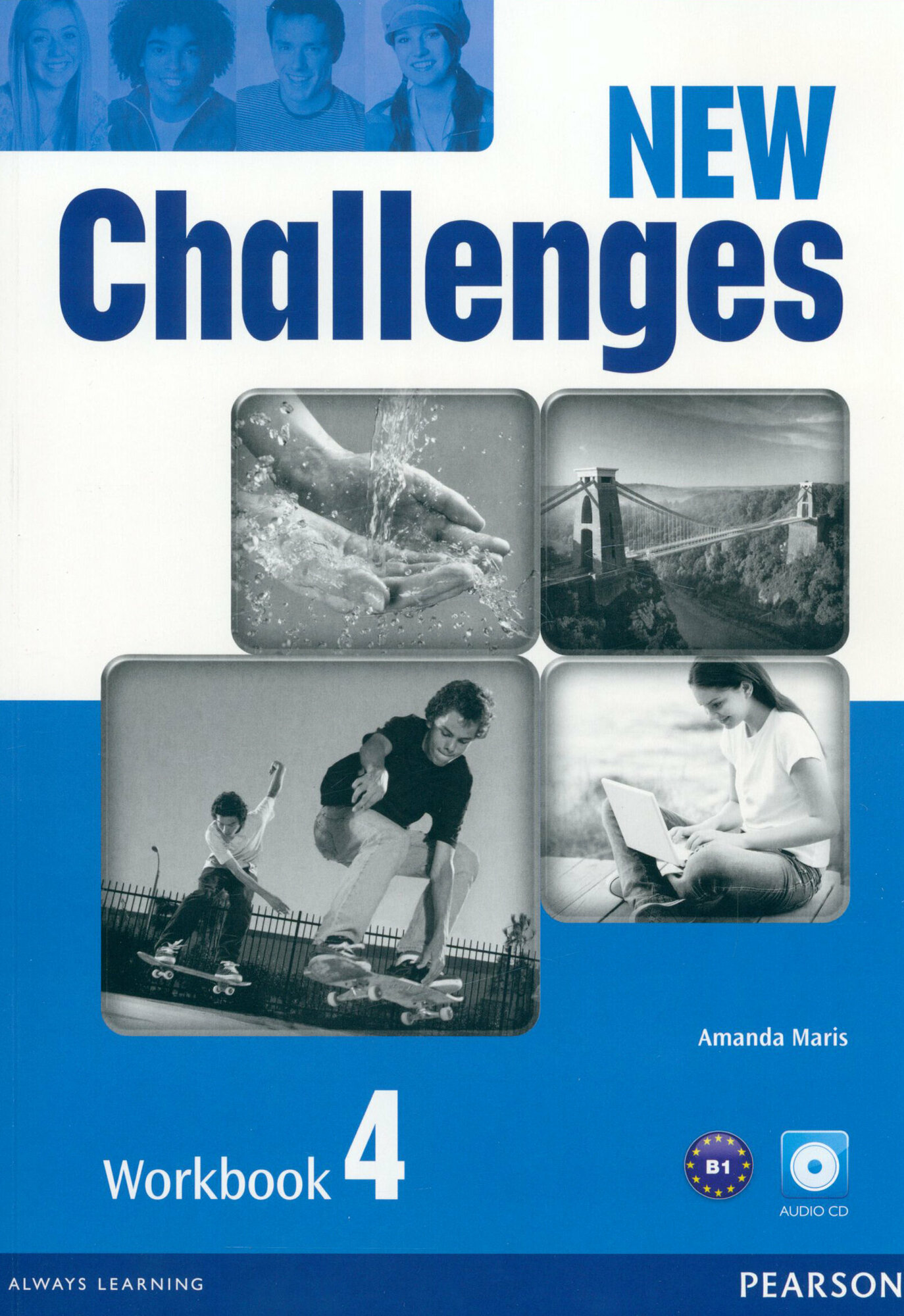 "New Challenges 4. Workbook" мелованная - фото №3