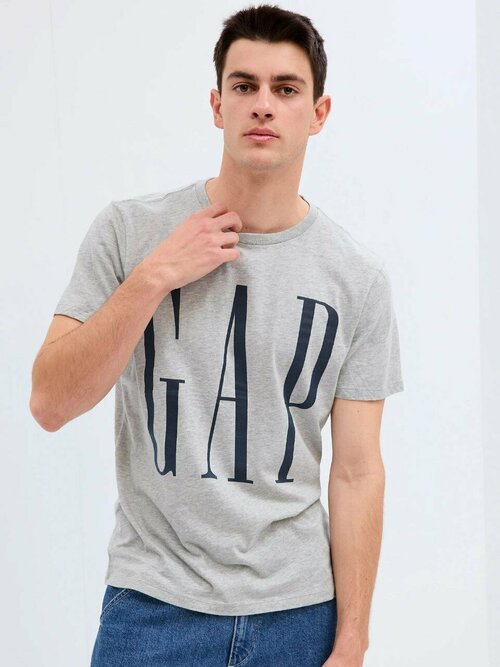 Футболка GAP, размер XL, серый