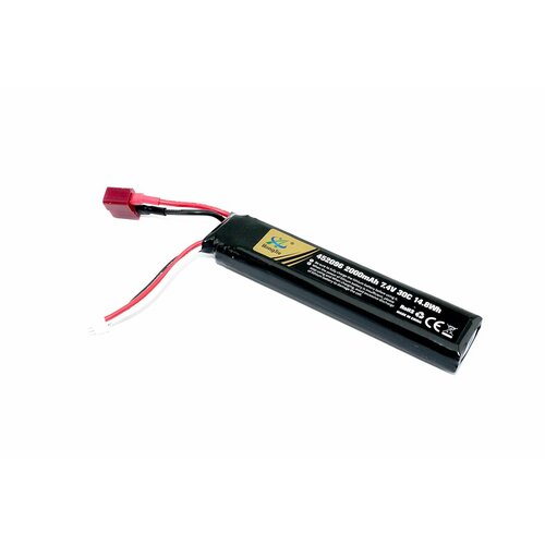 Аккумулятор Li-Pol 7.4V 452096 2000mAh разъем T-plug аккумулятор li pol 14 8v 2800mah формат 803496 разъем t plug