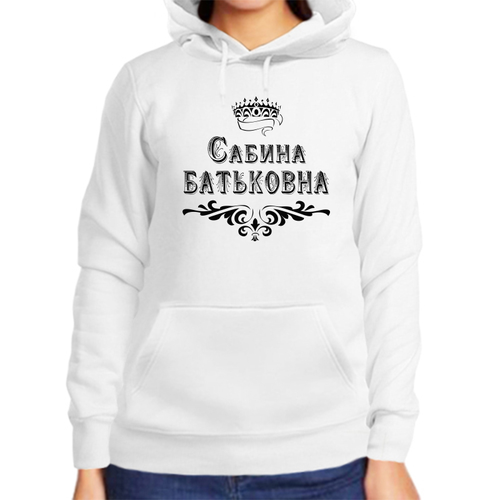 фото Худи, размер l, белый нет бренда