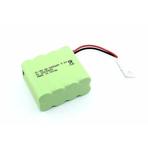 Аккумулятор Ni-Mh 9.6V 2400 mAh AA Row разъем KET-2P (4+4) аккумулятор ni mh 9 6v 2400 mah aa row разъем el 2p 4 4