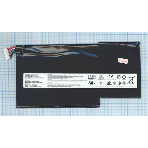 Аккумулятор для ноутбука MSI GS73VR Stealth Pro (BTY-M6J) 11.4V 64.98Wh товар 2704 ms 0697916