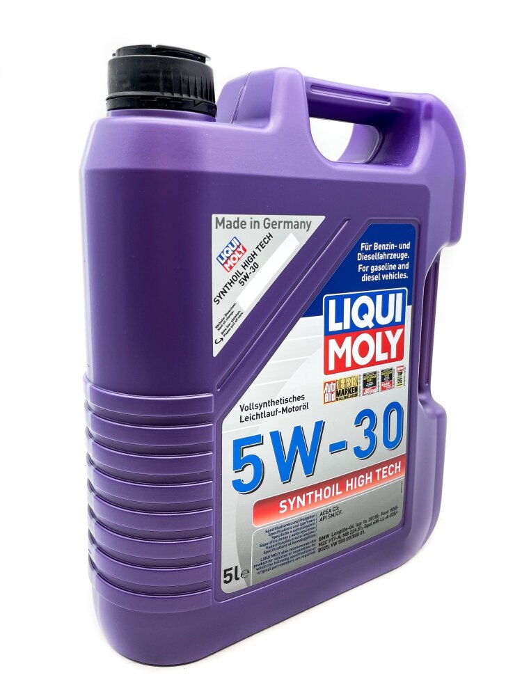 Синтетическое моторное масло LIQUI MOLY Synthoil High Tech 5W-30