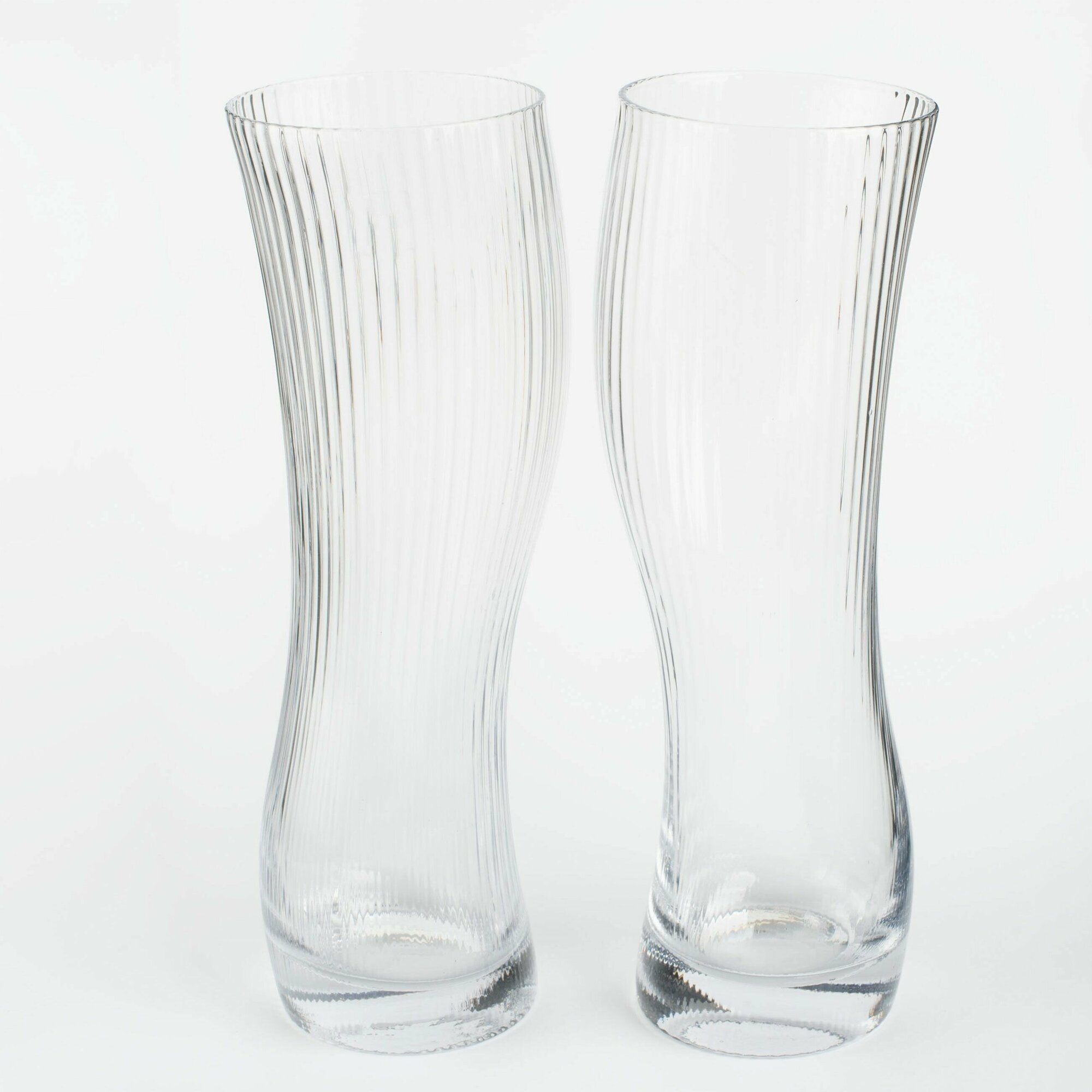 Стакан для пива 600 мл 2 шт стекло Р Изгиб Ribby Kuchenland