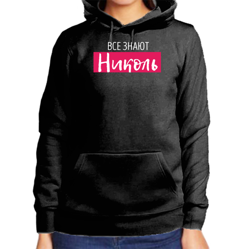 фото Худи, размер xl, черный нет бренда