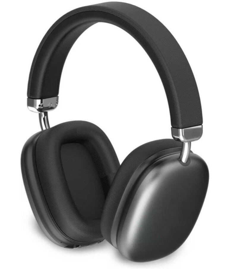Беспроводные полноразмерные TWS наушники/ Bluetooth 5.3/Micro-SD / MP3-плеер / AUX / Black — фото 2