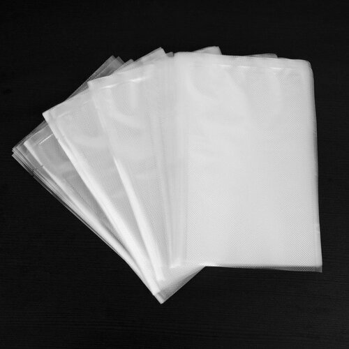Набор пакетов для вакууматора Luazon, рифленые, 50 шт, 17 х 25 см (комплект из 3 шт)
