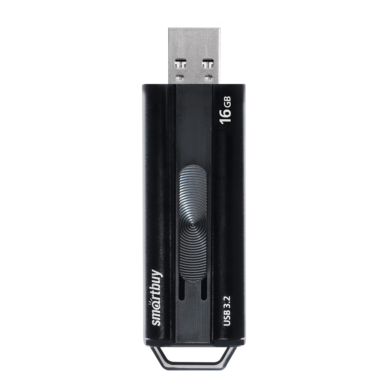 Флэш-память USB_ 16 GB Smartbuy Iron-2 Metal Black (SB016GBIR2K) USB3.0