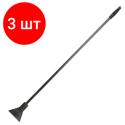 Комплект 3 шт, Ледоруб-топор с металлической ручкой, ширина 15 см, высота 135 см, Б-3 ледоруб on б 3