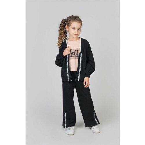 фото Толстовка seva, размер 128, черный