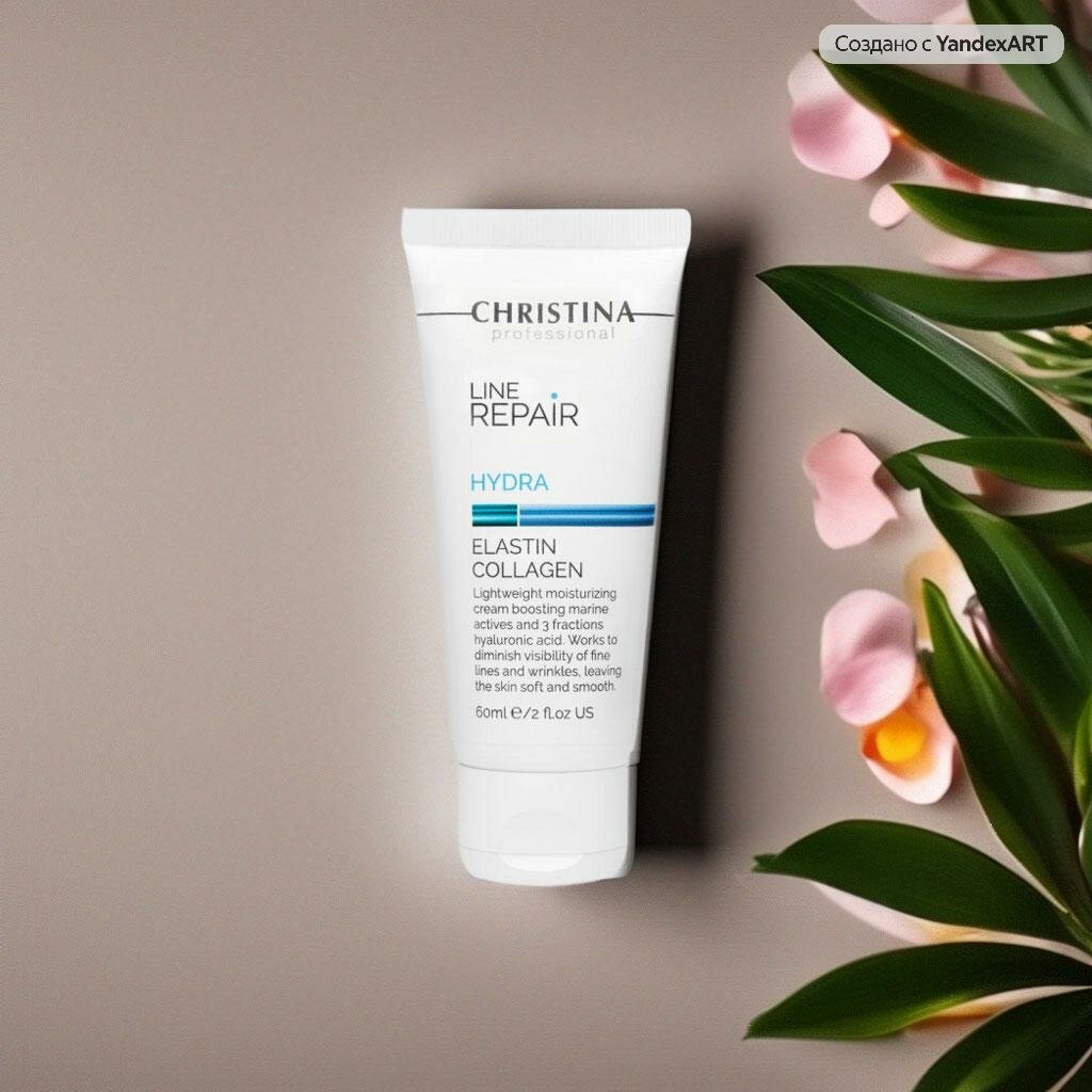 Christina – Увлажняющий крем «Эластин, коллаген» Line Repair Hydra Elastin Collagen, 60 мл