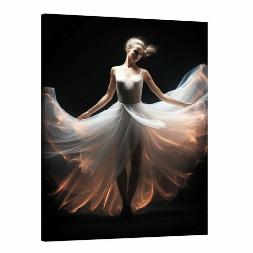 Интерьерная картина 50х70 "Женщина в танце"