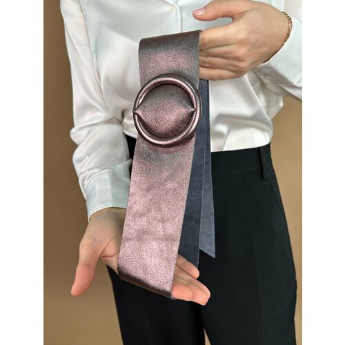 фото Ремень sefaro, размер one size, серый