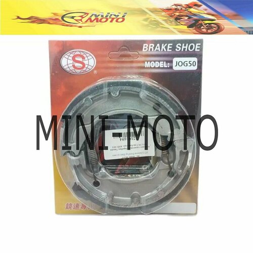 Колодки тормозные (барабан) Yamaha JOG-3KJ (на блистере, d105) SEE