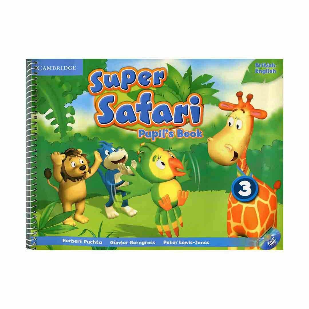 Super Safari 3 Pupil's Book (учебник) + диски