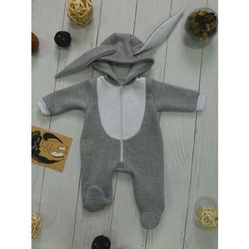 фото Комбинезон babymaya, размер 24/80, серый