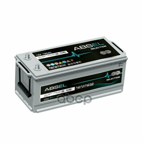 Аккумулятор Absel Selection 12V 190Ah 1250A 518X223x195 Оп ABSEL арт QX547058 31620₽