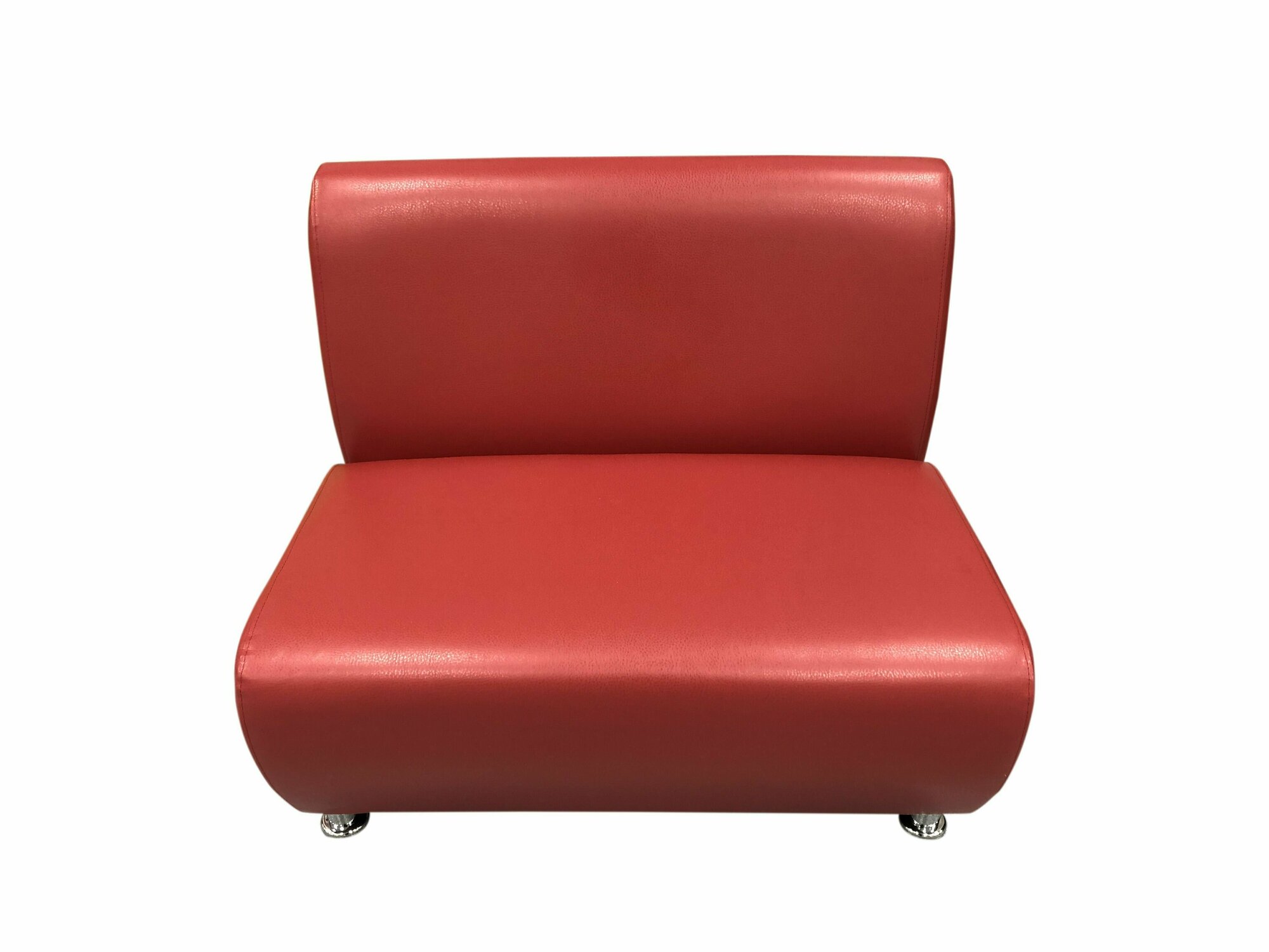 фото Диван трехместный Брюстель красный