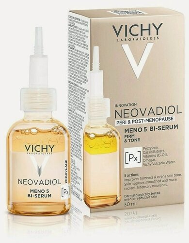 Изображение товара Vichy Neovadiol Комплекс 5 Бифазная сыворотка-корректор при менопаузе 30 мл - 5 действий, против морщин и сухости