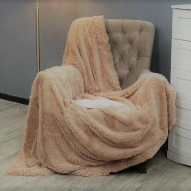 фото Плед меховой Texrepublic Buenas Noches (карамель), 160х220