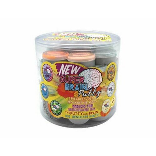 Жвачка для рук Super Brain Putty, мини версия, 20 г (в асс) Jocker 34040