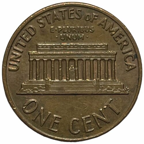 США 1 цент 1971 г. (Memorial Cent, Линкольн) (Лот №2) сша 1 цент 1971 г memorial cent линкольн d