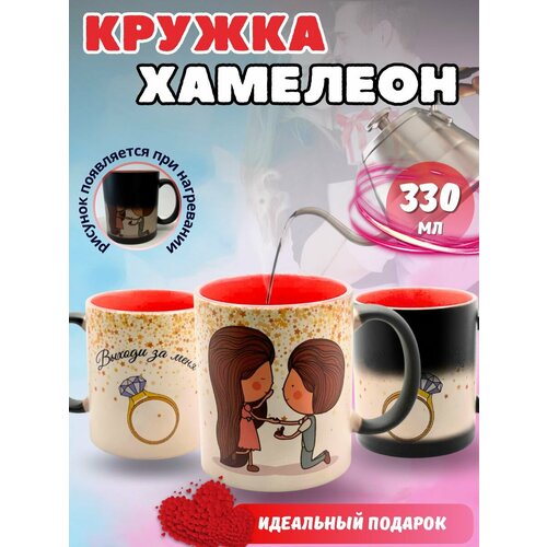 Кружка хамелеон