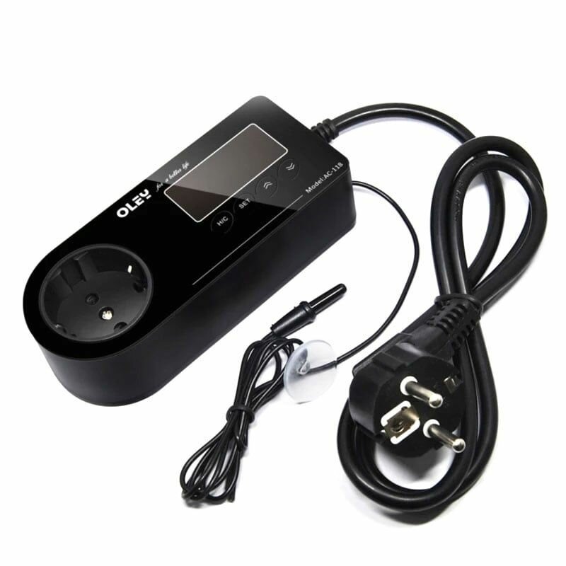 фото Терморегулятор розеточный Ringder OLEY AC-118 10A для террариумов / аквариумов