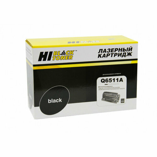 Картридж Hi-Black (HB-Q6511A) для HP LJ 2410/2420/2430, 6K картридж hi black hb q6511a для hp lj 2410 2420 2430 6k