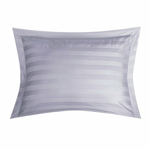 Наволочка Страйп-сатин Ледяная орхидея, размер 50 х 70 см