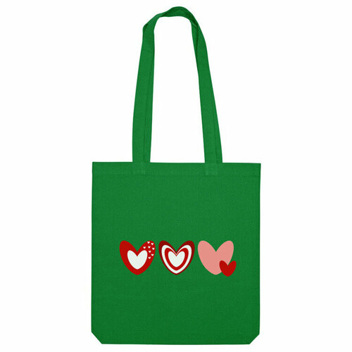 фото Сумка шоппер us basic, зеленый