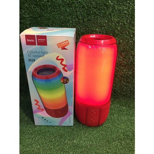 Беспроводная портативная колонка с RGB подсветкой HOCO DS29 129900₽