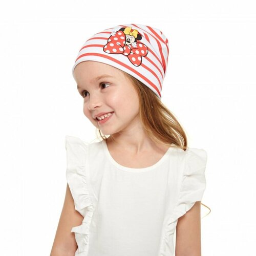 фото Шапка бушон, размер 52, мультиколор