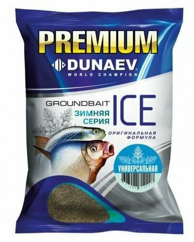 Прикормка зимняя Dunaev ICE PREMIUM 0.9кг универсальная